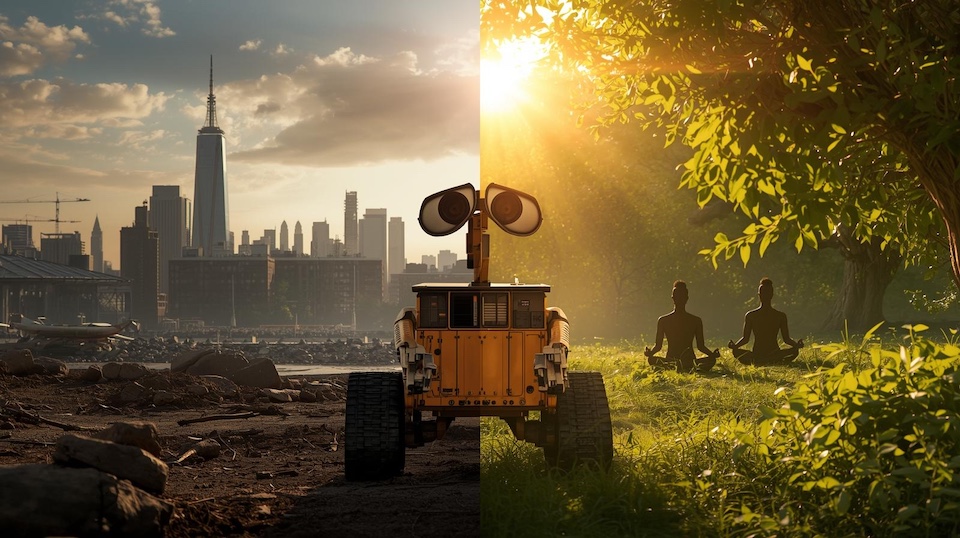 Are We Sleepwalking Into WALL-E’s World – Or Building A Golden Age With AI?