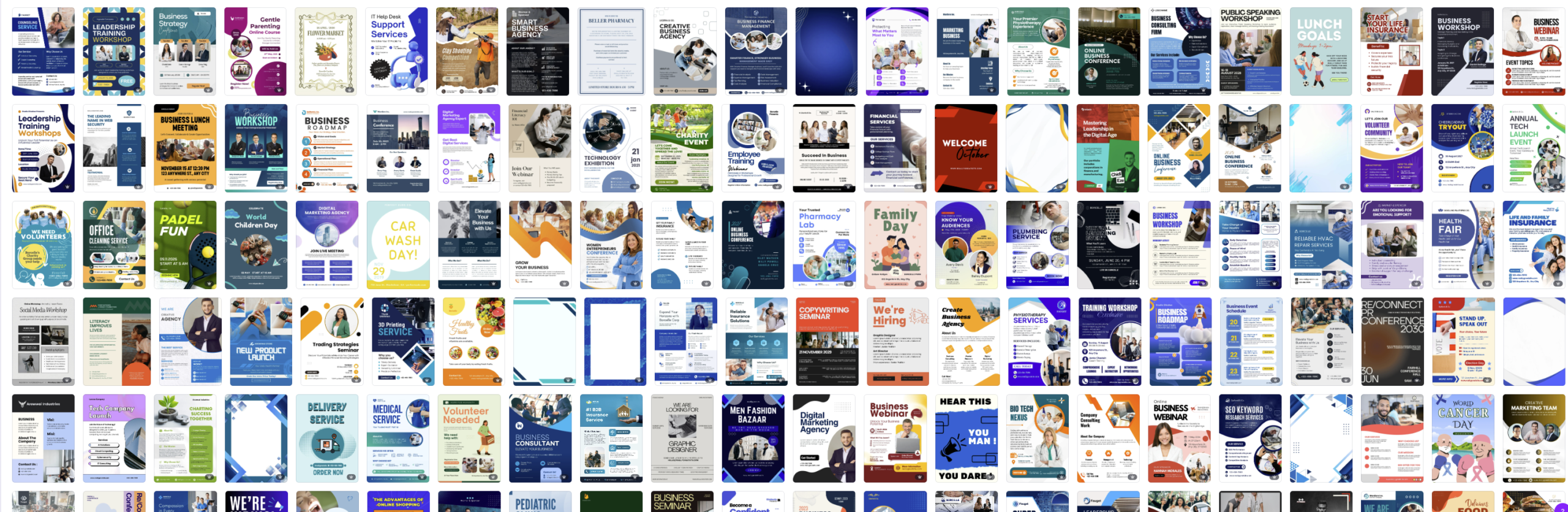 Flyers Design Samples