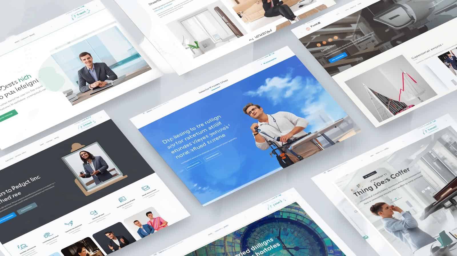 New Website Design Package with Free Logo