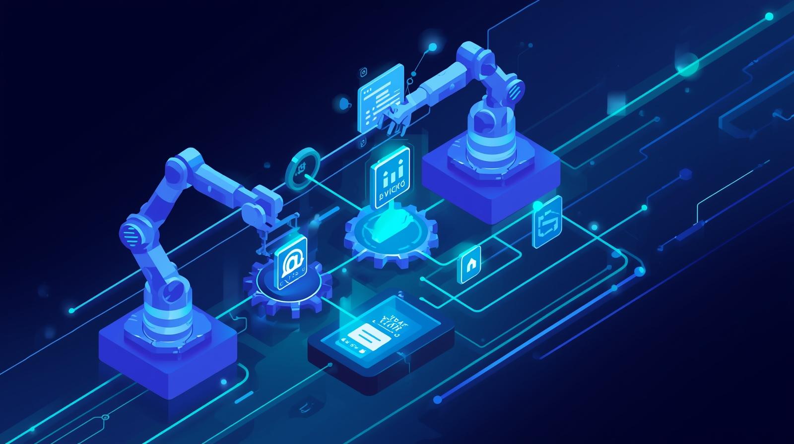 AI automation workflow diagram for Irish businesses